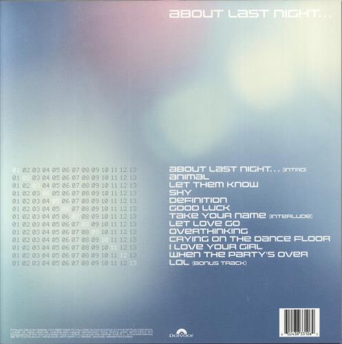 Mabel About Last Night - EX vinyl LP album (LP record) UK 2PDLPAB861239