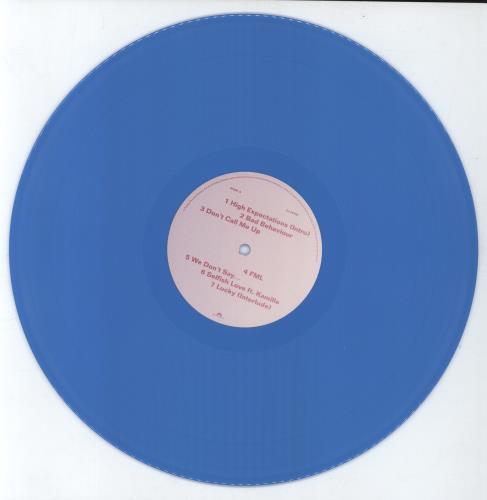 Mabel High Expectations - Blue Vinyl 2-LP vinyl record set (Double LP Album) UK 2PD2LHI792438