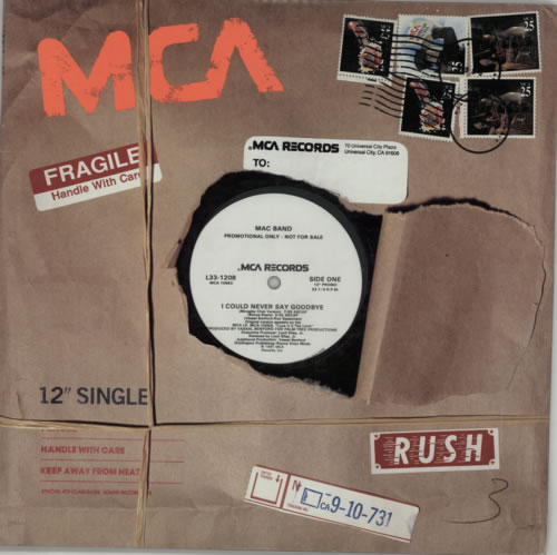 Mac Band I Could Never Say Goodbye 12" vinyl single (12 inch record / Maxi-single) US MBD12IC593341