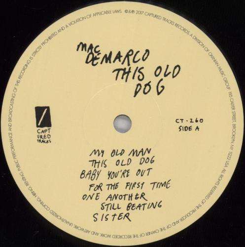 Mac DeMarco This Old Dog vinyl LP album (LP record) US Q0ELPTH820534