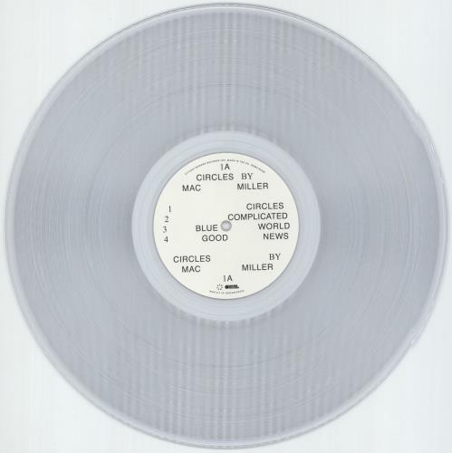 Mac Miller Circles - Clear Vinyl - Title Sticker 2-LP vinyl record set (Double LP Album) UK 1TM2LCI871952