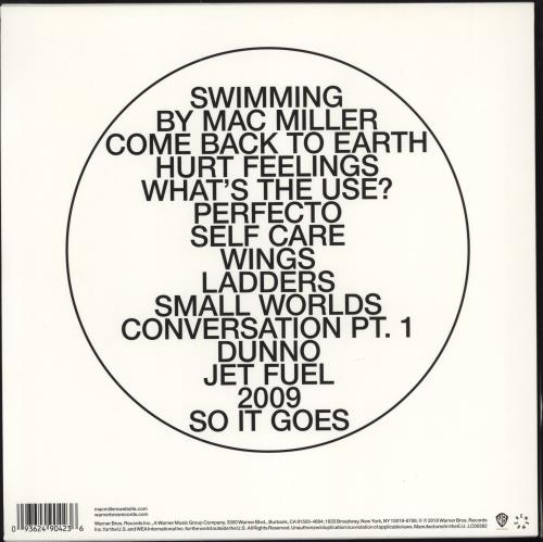 Mac Miller Swimming 2-LP vinyl record set (Double LP Album) UK 1TM2LSW789151