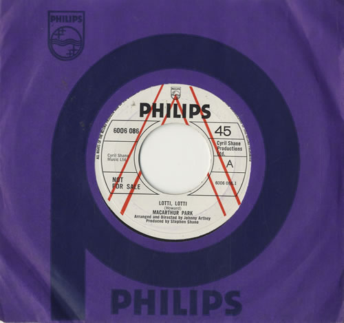 Macarthur Park Lotti, Lotti 7" vinyl single (7 inch record / 45) UK M2P07LO483558