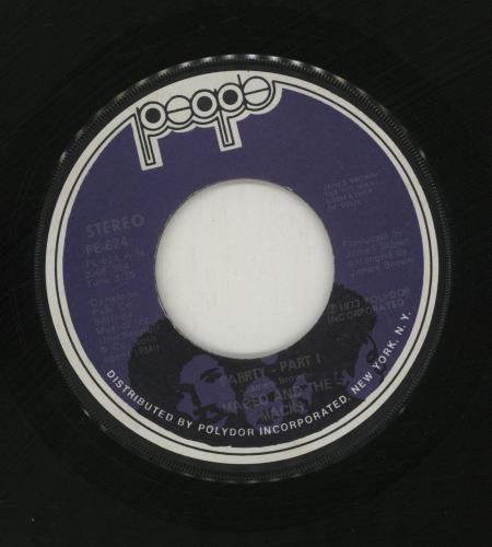 Maceo & The Macks Parrty - Purple 7" vinyl single (7 inch record / 45) US CKS07PA681492
