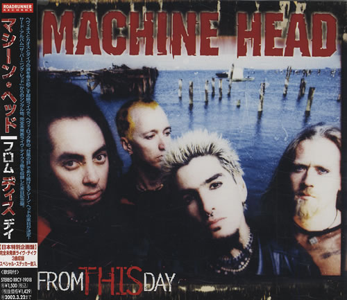 Machine Head From This Day CD single (CD5 / 5") Japanese MHEC5FR151501