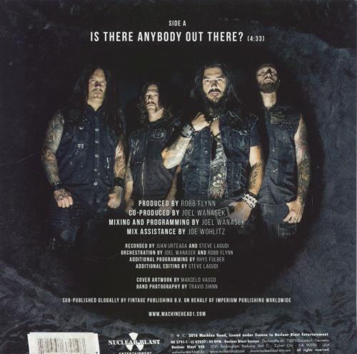Machine Head Is There Anybody Out There? 7" vinyl single (7 inch record / 45) UK MHE07IS823760