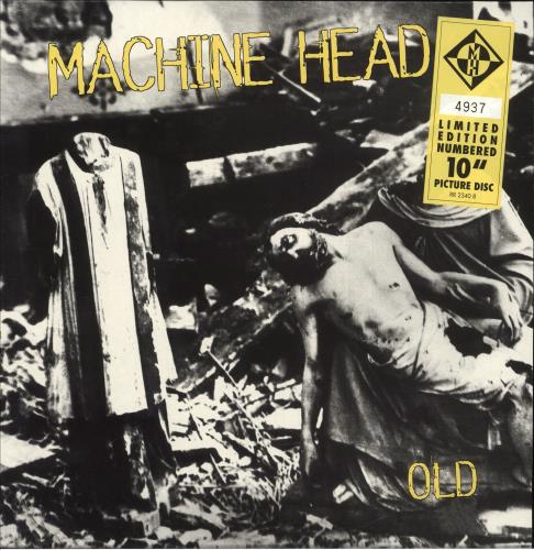 Machine Head Old 10" Vinyl Picture Disc (10 inch Record Single) UK MHE1POL206611