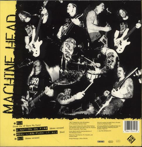 Machine Head Old 10" Vinyl Picture Disc (10 inch Record Single) UK MHE1POL206611