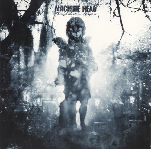 Machine Head Through The Ashes Of Empires - Blue With White Splatter Vinyl 2-LP vinyl record set (Double LP Album) US MHE2LTH872935