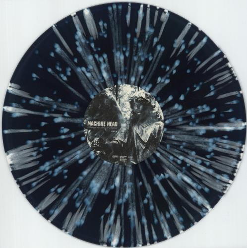 Machine Head Through The Ashes Of Empires - Blue With White Splatter Vinyl 2-LP vinyl record set (Double LP Album) US MHE2LTH872935