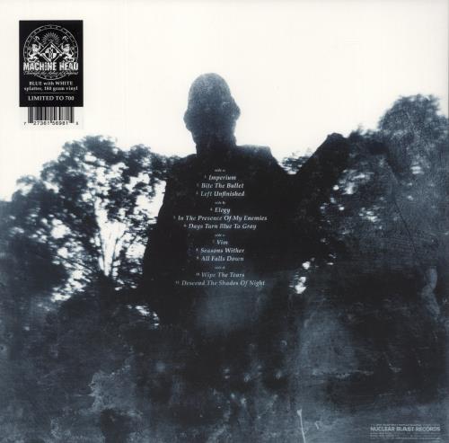 Machine Head Through The Ashes Of Empires - Blue With White Splatter Vinyl 2-LP vinyl record set (Double LP Album) US MHE2LTH872935