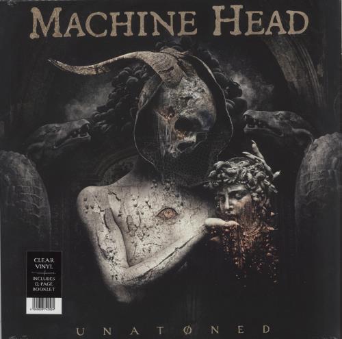 Machine Head Unatoned - Clear Vinyl - Sealed vinyl LP album (LP record) UK MHELPUN868291
