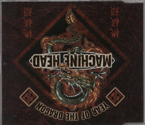 Machine Head Year Of The Dragon CD single (CD5 / 5") Dutch MHEC5YE761799
