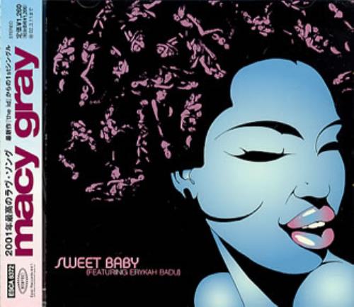 Macy Gray Sweet Baby CD single (CD5 / 5") Japanese MYGC5SW197922