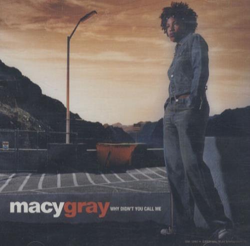 Macy Gray Why Didn't You Call Me CD single (CD5 / 5") US MYGC5WH159965