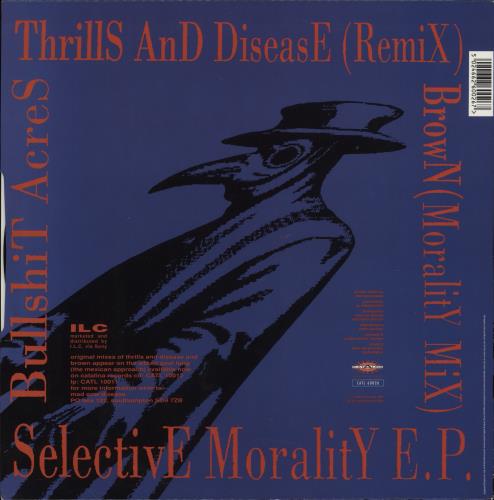 Mad Cow Disease Selective Morality EP 12" vinyl single (12 inch record / Maxi-single) UK 7AG12SE856474