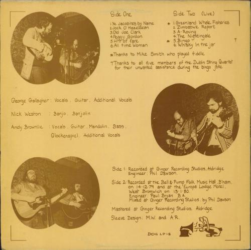 Mad Jocks & Englishmen Tongue In Cheek vinyl LP album (LP record) UK M7DLPTO791738