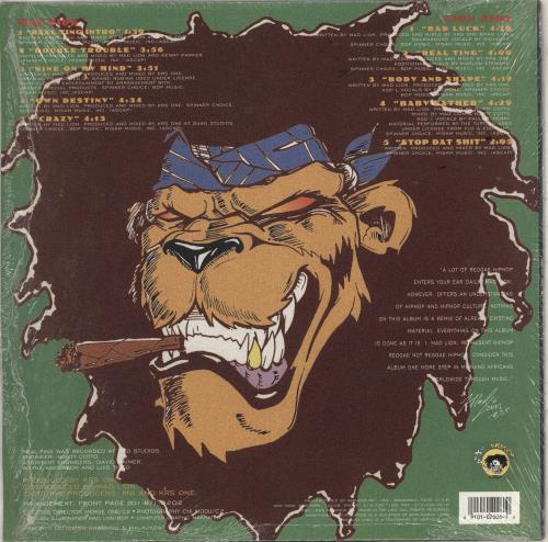 Mad Lion Real Ting vinyl LP album (LP record) US Y8DLPRE711522