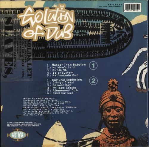 Mad Professor Evolution Of Dub (Black Liberation Dub Chapter 3) vinyl LP album (LP record) UK MDPLPEV709107