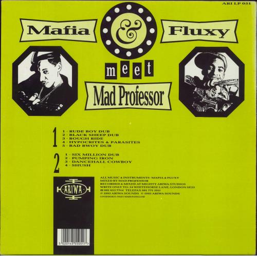 Mad Professor Mafia & Fluxy Meet Mad Professor vinyl LP album (LP record) UK MDPLPMA818449