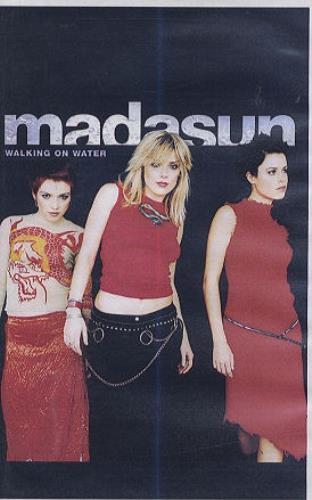 Madasun Walking On Water video (VHS or PAL or NTSC) UK MDUVIWA178378