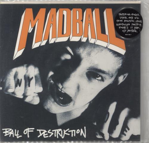 Madball Ball Of Destruction - 1st 7" vinyl single (7 inch record / 45) US NHD07BA851836