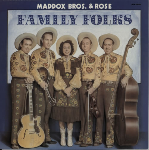 Maddox Bros Family Folks vinyl LP album (LP record) German N2ELPFA617510