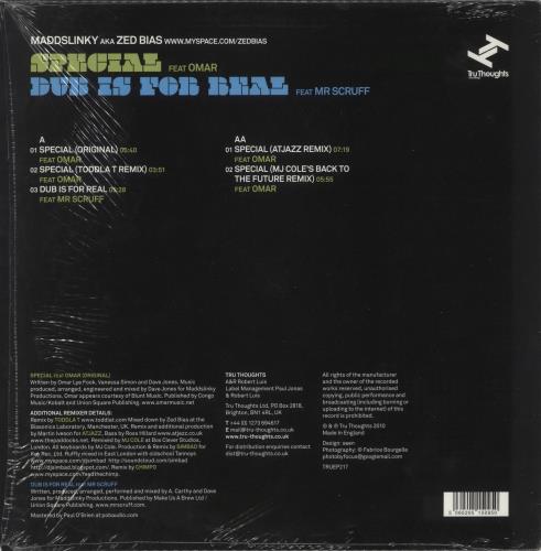 Maddslinky Special EP 12" vinyl single (12 inch record / Maxi-single) UK 0CG12SP886905