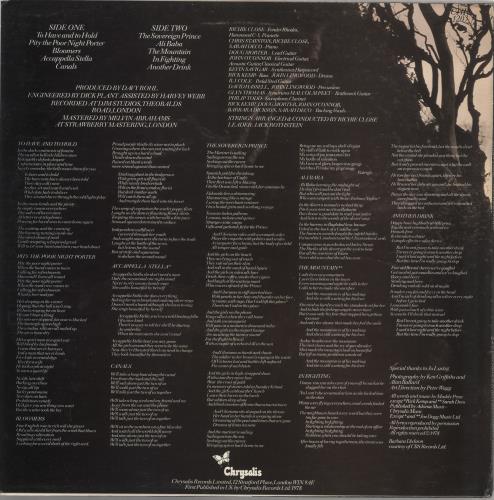 Maddy Prior Changing Winds vinyl LP album (LP record) UK YDDLPCH210652