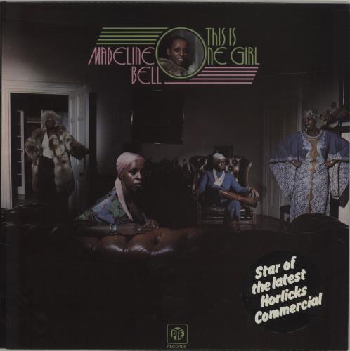 Madeline Bell This Is One Girl - Hype Stickered Sleeve vinyl LP album (LP record) UK MB2LPTH686409