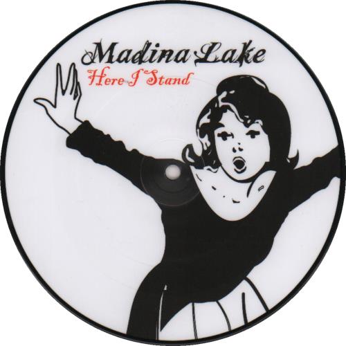 Madina Lake Here I Stand 7" vinyl picture disc (7 inch picture disc single) UK KML7PHE652577