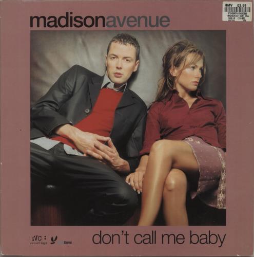 Madison Avenue Don't Call Me Baby 12" vinyl single (12 inch record / Maxi-single) UK MVI12DO674094