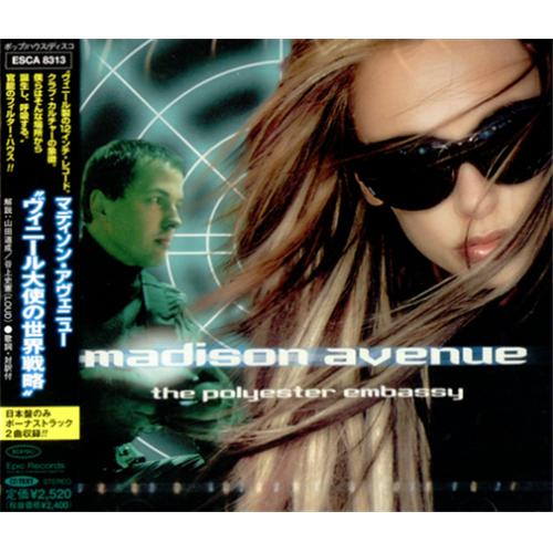 Madison Avenue The Polyester Embassy CD album (CDLP) Japanese MVICDTH424201