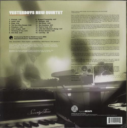 Madlib Angles Without Edges 2-LP vinyl record set (Double LP Album) US N2D2LAN765369