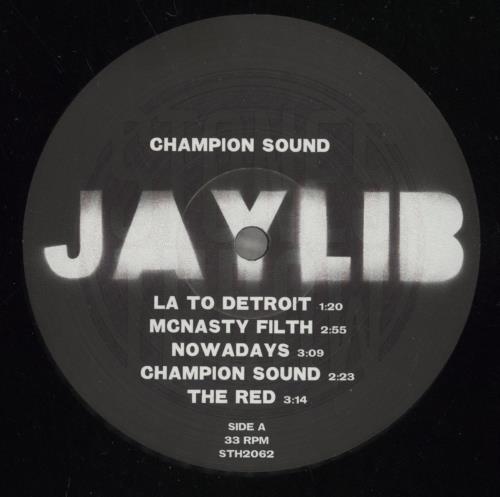 Madlib Champion Sound 2-LP vinyl record set (Double LP Album) US N2D2LCH888022