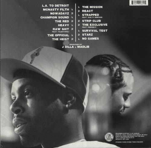 Madlib Champion Sound 2-LP vinyl record set (Double LP Album) US N2D2LCH888022