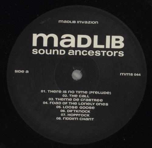 Madlib Sound Ancestors vinyl LP album (LP record) US N2DLPSO889082