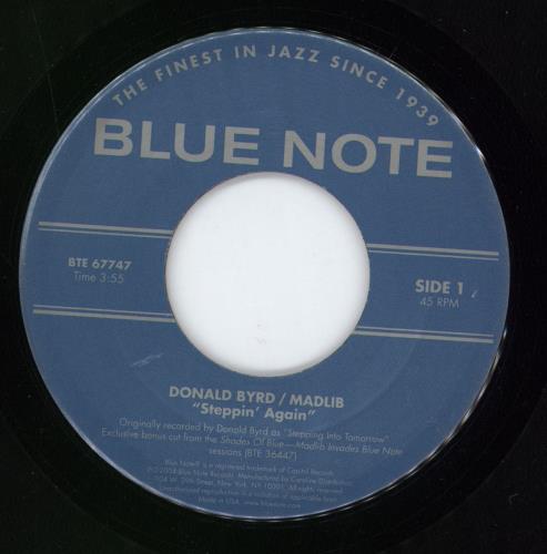 Madlib Steppin' Again 7" vinyl single (7 inch record / 45) US N2D07ST774926