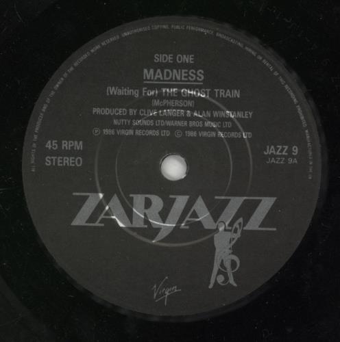 Madness (Waiting For) The Ghost Train 7" vinyl single (7 inch record / 45) UK MDN07WA27690