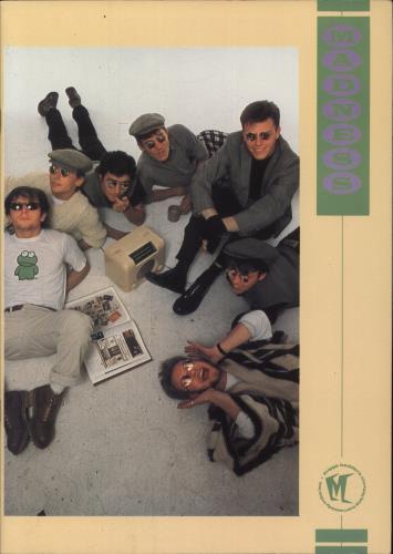 Madness British Tour tour programme UK MDNTRBR702026