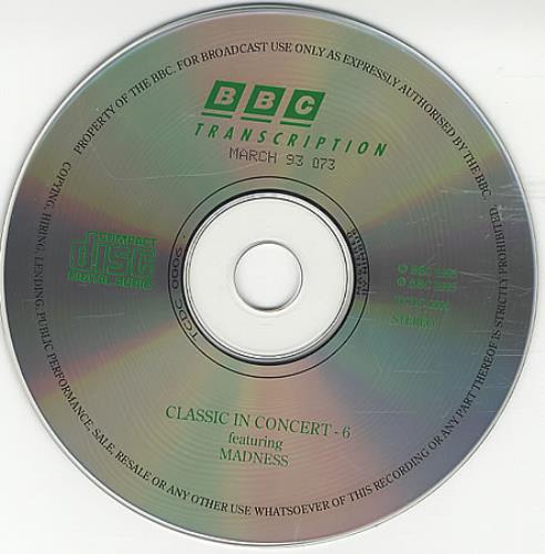 Madness Classic In Concert 6 CD album (CDLP) UK MDNCDCL387381