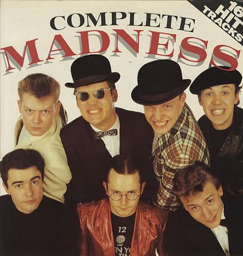 Madness Complete Madness + Insert vinyl LP album (LP record) UK MDNLPCO179690