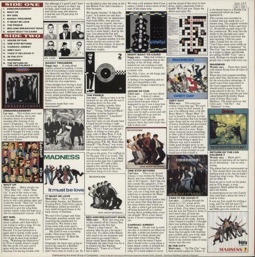 Madness Complete Madness vinyl LP album (LP record) German MDNLPCO485892