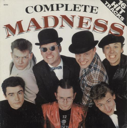 Madness Complete Madness vinyl LP album (LP record) Mexican MDNLPCO881741