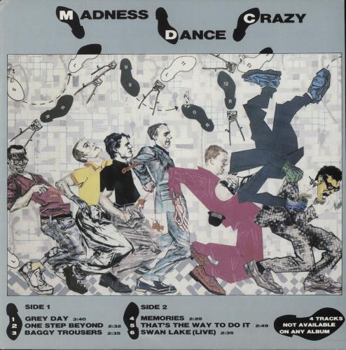Madness Dance Crazy 12" vinyl single (12 inch record / Maxi-single) Norwegian MDN12DA871625