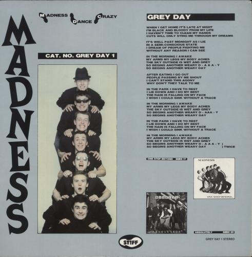 Madness Dance Crazy 12" vinyl single (12 inch record / Maxi-single) Norwegian MDN12DA871625