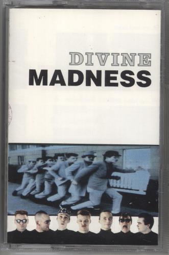 Madness Divine Madness cassette album UK MDNCLDI712352
