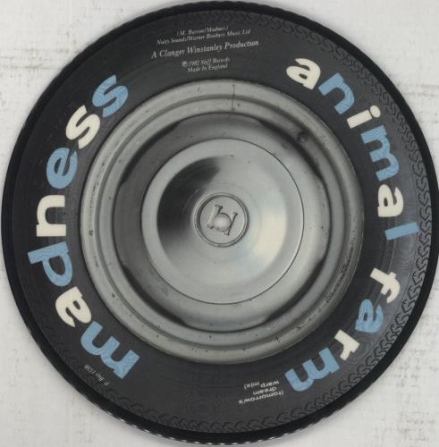 Madness Driving In My Car 7" vinyl picture disc (7 inch picture disc single) UK MDN7PDR27421