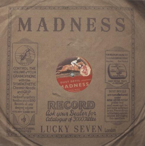 Madness Dust Devil 10" vinyl single (10 inch record) UK MDN10DU871125