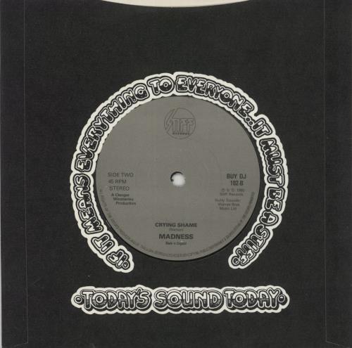 Madness Embarrassment - A Label 7" vinyl single (7 inch record / 45) UK MDN07EM870129